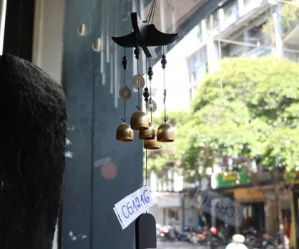 Chuông gió mai hoa 6 chuông CG1206