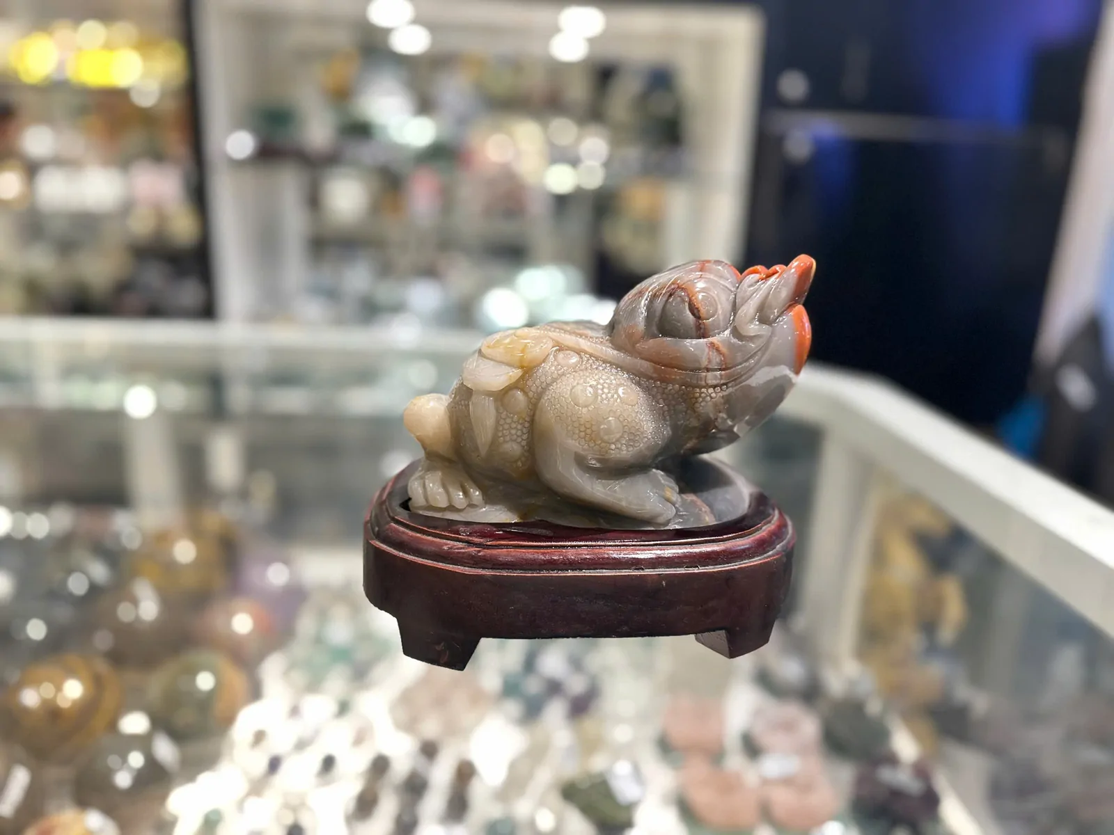 Thiềm thừ ngọc Hoàng Long tam thể (2.9 kg) TT-HL-S3-22910