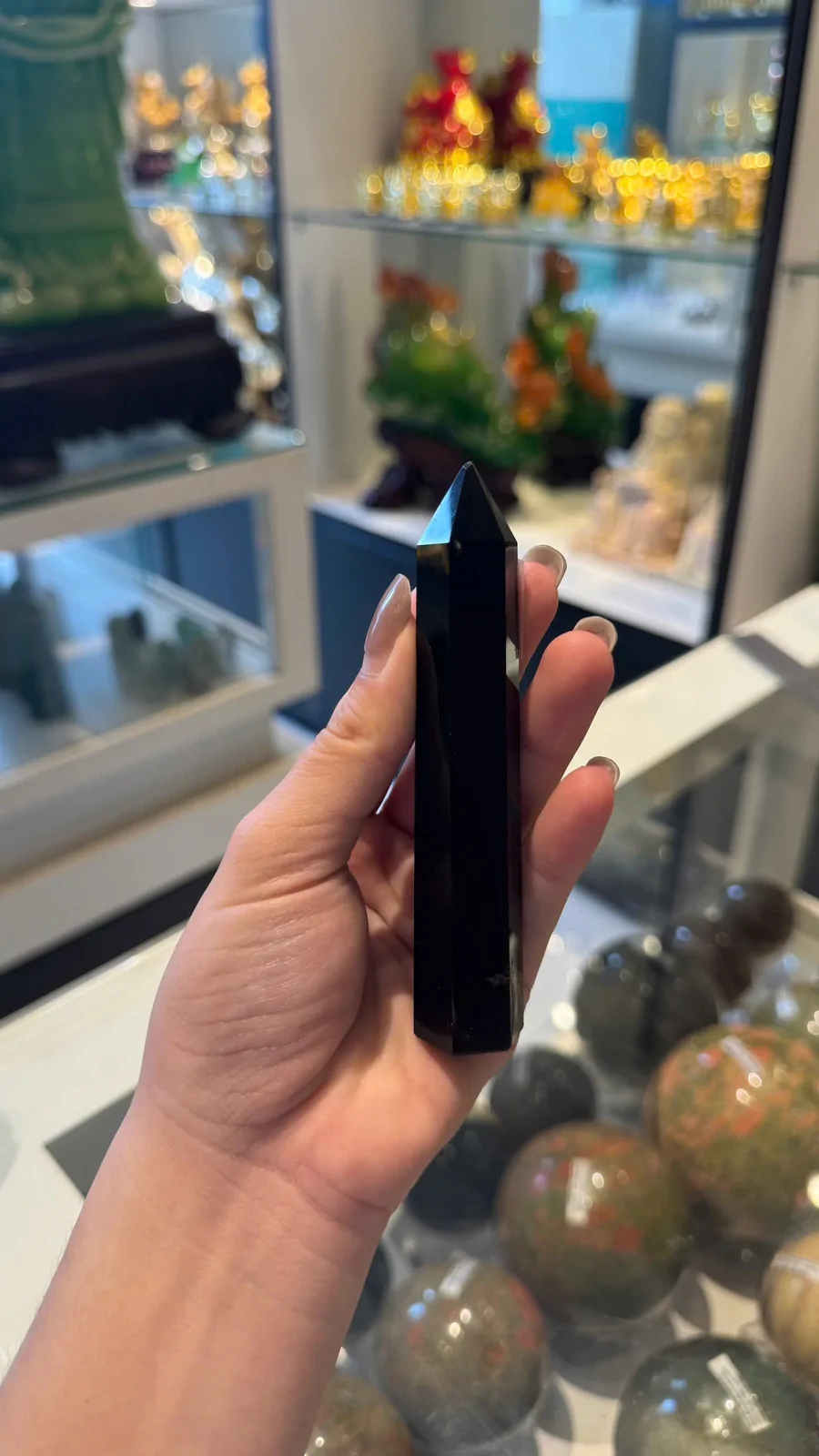Trụ đá hắc ngà 68gr GM052-S4-257