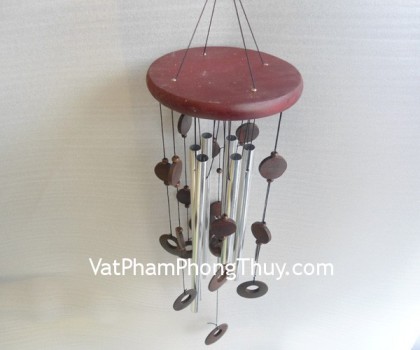 Chuông gió 12 ống ( màu trắng) FCG1227