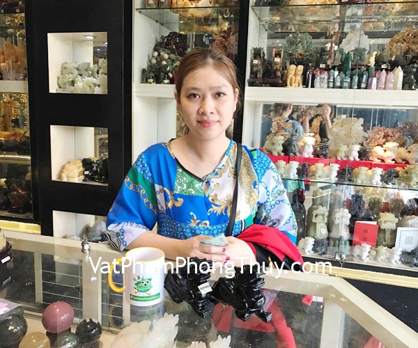 Chị Như - Khách hàng mua Tỳ hưu Hắc ngà có cánh GM008