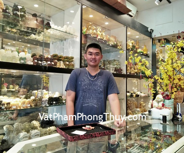 Anh Đường- khách hàng mua mặt tỳ hưu đeo cổ đuôi như ý S6636