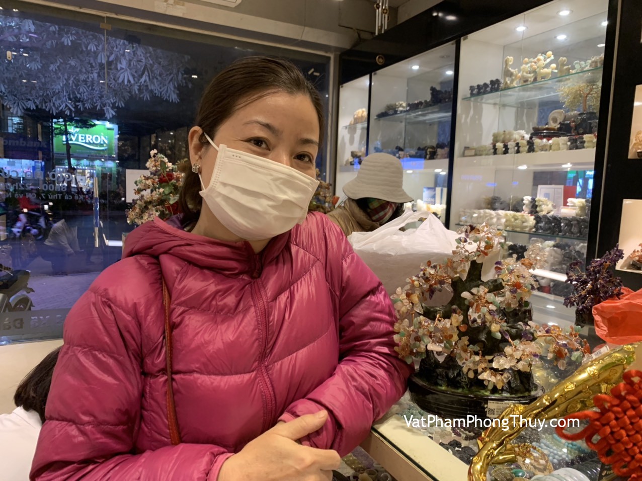 Chị Hằng - Khách hàng mua Cây tài lộc nhiều màu KC005.